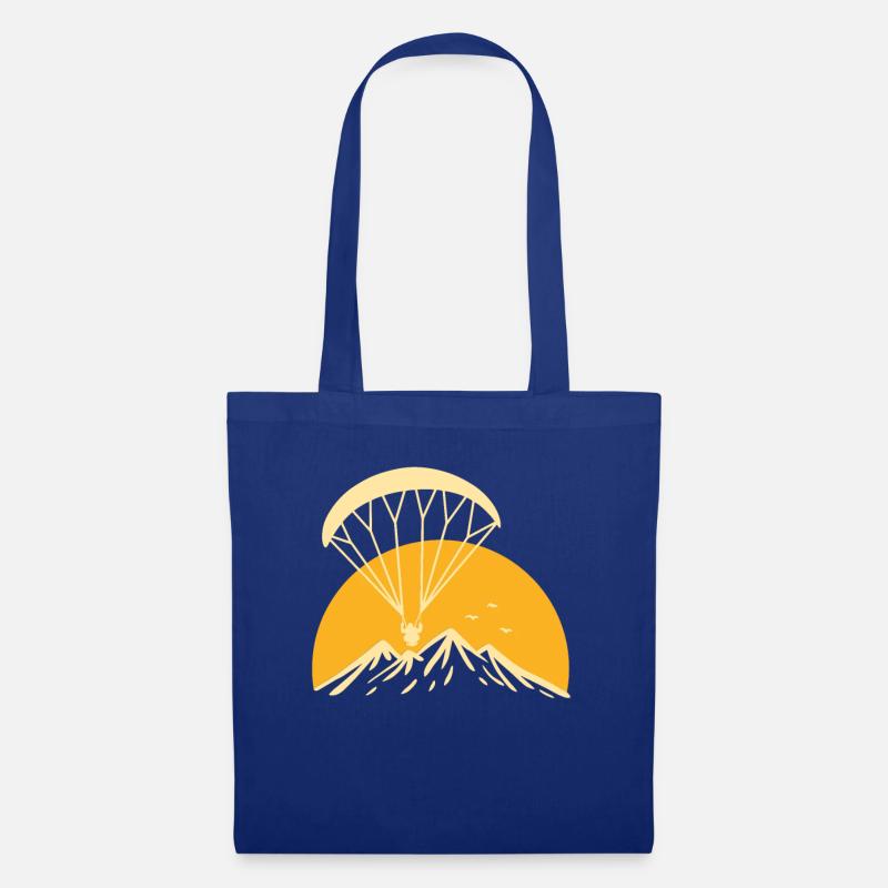 Paramotoring Retro - Stoffbeutel - Royalblau