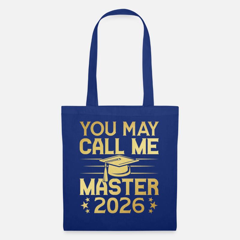 Du darfst mich Masters 2026 nennen - Stoffbeutel - Royalblau