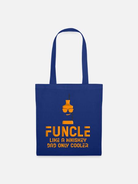Whiskey Spruch Whiskeytrinker Whiskeyliebhaber - Stoffbeutel - Royalblau
