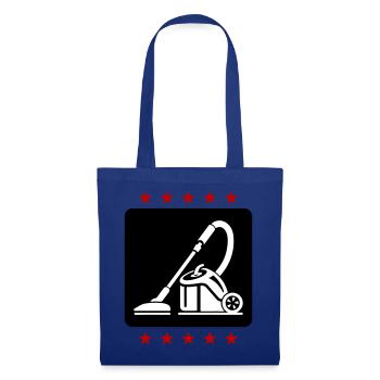 Nettoyage des aspirateurs - Sac en tissu - bleu royal - Devant