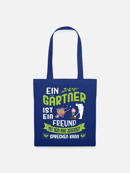 Garten Gärtner Gärtnern Gartenarbeit Gartenarbeit - Stoffbeutel - Royalblau