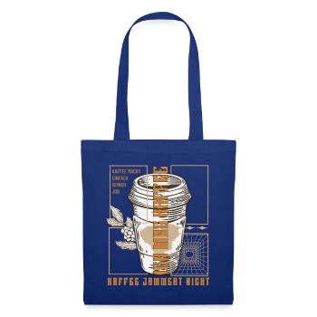 Coffee just does its job retro - Tote Bag - royal blue - Front
