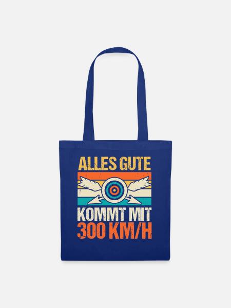 Bogenschütze Bogensport Bogenschießen - Stoffbeutel - Royalblau