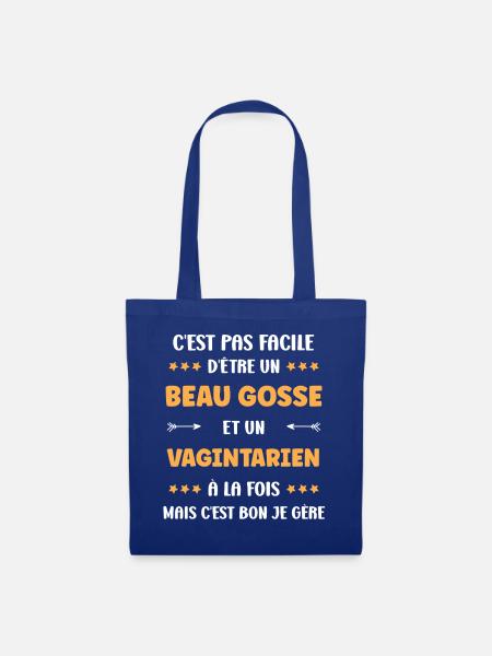 Vagintarian - Stoffbeutel - Royalblau