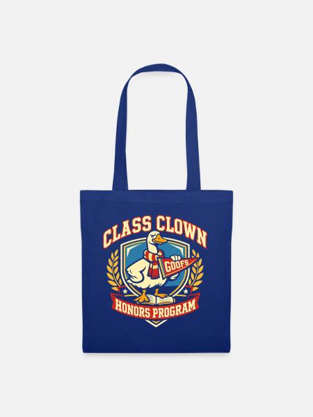 Class Clown - Stoffbeutel - Royalblau