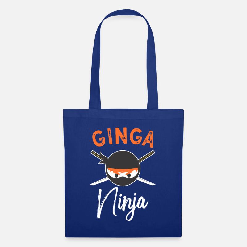 Emblème du ninja Ginga - Sac en tissu - bleu royal
