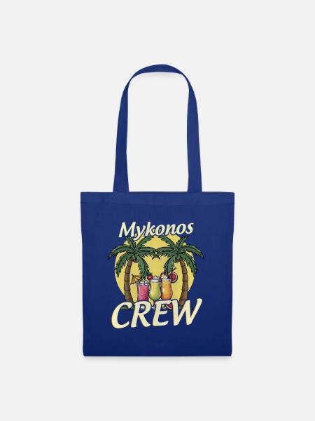 Mykonos Crew - Stoffbeutel - Royalblau