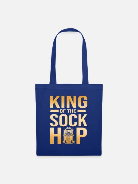 Sock Hop - Stoffbeutel - Royalblau