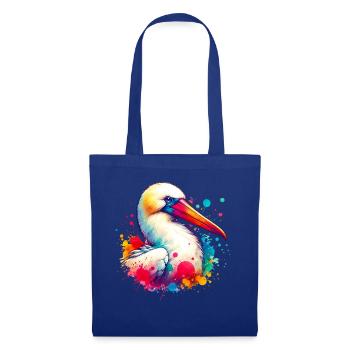 Motif des nichons de Nazca - Sac en tissu - bleu royal - Devant