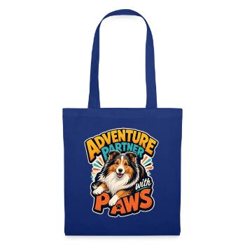 Shetland Shepherd - Tote Bag - royal blue - Front