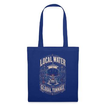 Hafenlotse Hafenlotsen Tonnage mondial local d’eau - Sac en tissu - bleu royal - Devant