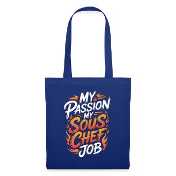 Sous Chef My Passion My Culinary Professional - Stoffbeutel - Royalblau - Vorne