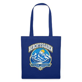 Berchtesgaden Alpen Bayern Bergsee - Stoffbeutel - Royalblau - Vorne