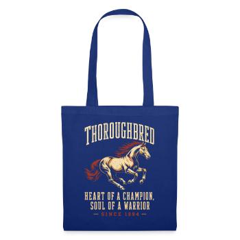 Thoroughbred: Herz eines Champions - Stoffbeutel - Royalblau - Vorne
