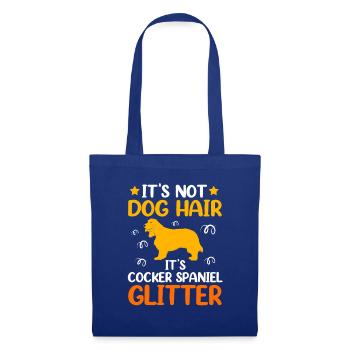 Cocker Spaniel - Stoffbeutel - Royalblau - Vorne