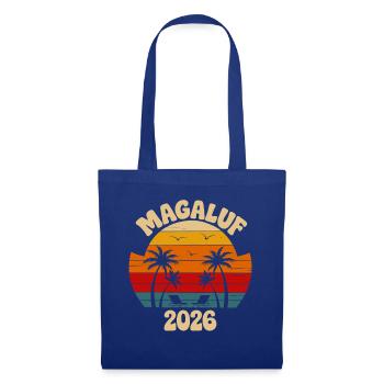 Magalour 2026 Strand Retro - Stoffbeutel - Royalblau - Vorne