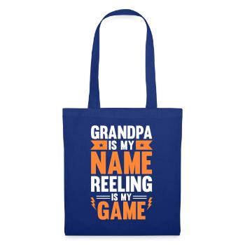 Grandfather Papaw Pop Gramps Granddad Grandpa - Stoffbeutel - Royalblau - Vorne