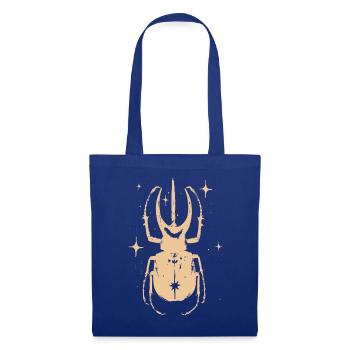 Herkuleskäfer Celestial Natur - Stoffbeutel - Royalblau - Vorne