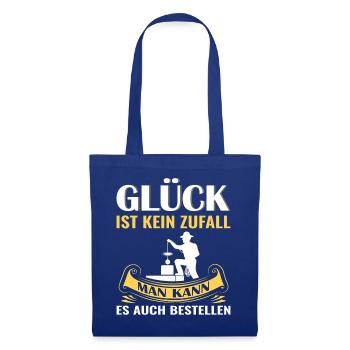 Schornsteinfeger Herren - Stoffbeutel - Royalblau - Vorne