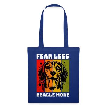 Beagle Beagle - Stoffbeutel - Royalblau - Vorne