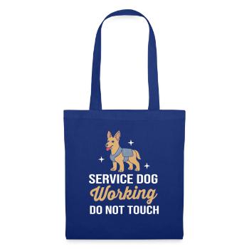 Hundetrainer - Stoffbeutel - Royalblau - Vorne