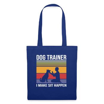 Hundetrainer - Stoffbeutel - Royalblau - Vorne