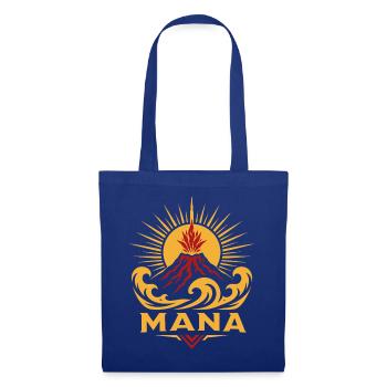 Mana-Vulkanwelle - Stoffbeutel - Royalblau - Vorne