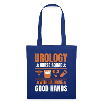 Urologie-krankenschwester--abteilung Pflege - Stoffbeutel - Royalblau - Vorne