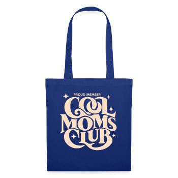Cool Moms Club - Stoffbeutel - Royalblau - Vorne