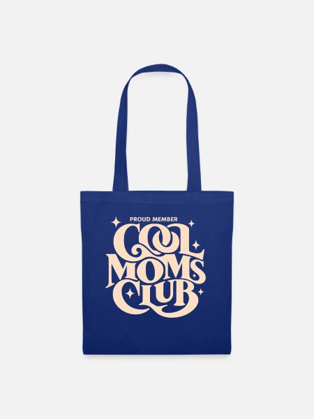 Cool Moms Club - Stoffbeutel - Royalblau