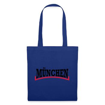 Munich * two-tone - Tote Bag - royal blue - Front