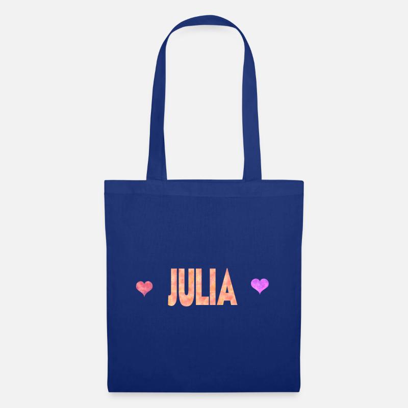 Julia - Stoffbeutel - Royalblau