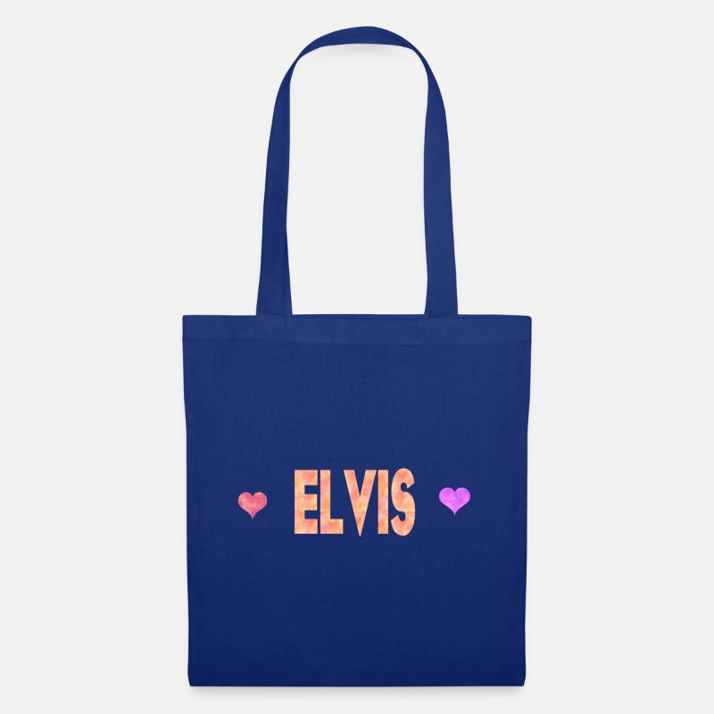Elvis - Stoffbeutel - Royalblau