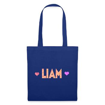 Liam - Stoffbeutel - Royalblau - Vorne