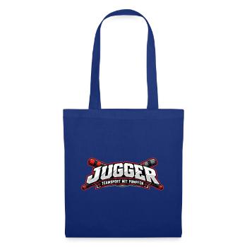 Jugger Teamlogo Banner RotSchwarz - Stoffbeutel - Royalblau - Vorne