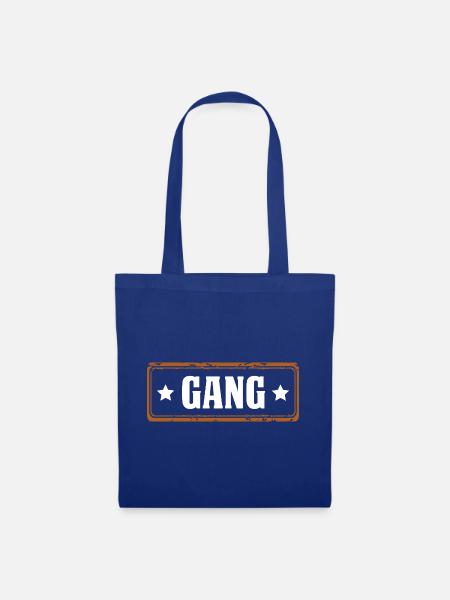 Gang - Stoffbeutel - Royalblau