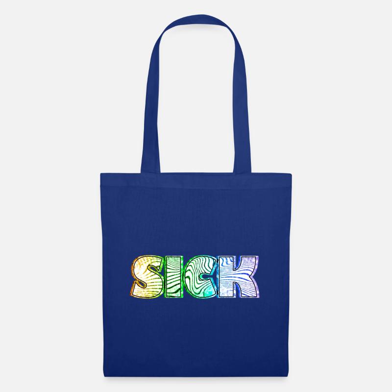 Sick sick SICK | Krankes Krank Design - Tote Bag - royal blue