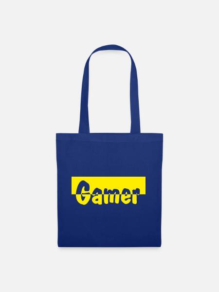 Gamer - Stoffbeutel - Royalblau