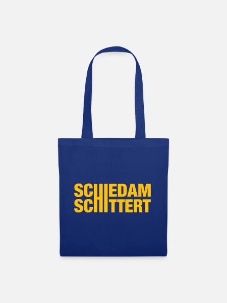 Schiedam Schittert - Offizielles Merchandise - Stoffbeutel - Royalblau