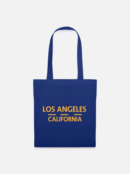 Los Angeles, Kalifornien - Stoffbeutel - Royalblau