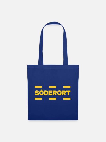 Söderort - Stockholm - Stoffbeutel - Royalblau