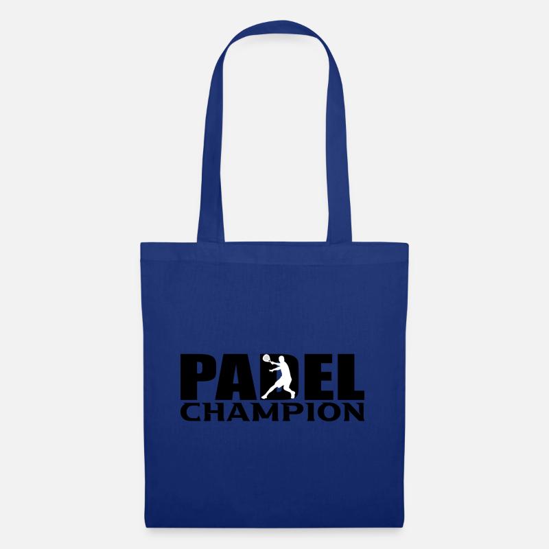 Padel - Stoffbeutel - Royalblau