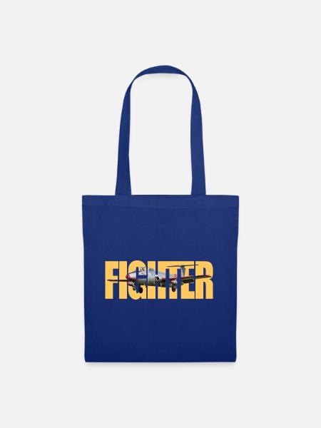 Fighter L-29 Delfin - Stoffbeutel - Royalblau