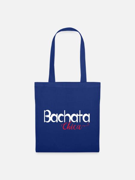 Bachata Chica - Dance Shirt - Stoffbeutel - Royalblau