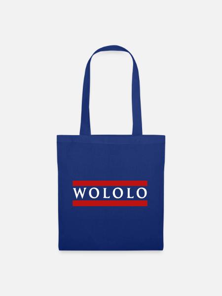 Wololo - 2 white - Mobii_3 Gamer Edition - Stoffbeutel - Royalblau