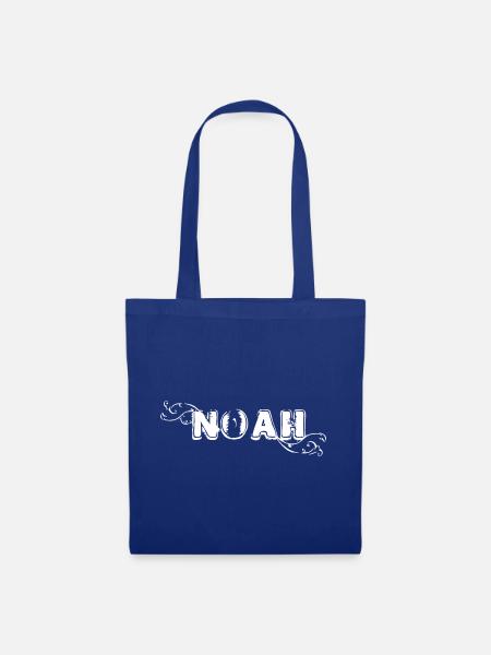 NOAH Schriftzug verziert Vectorgraphic - Stoffbeutel - Royalblau
