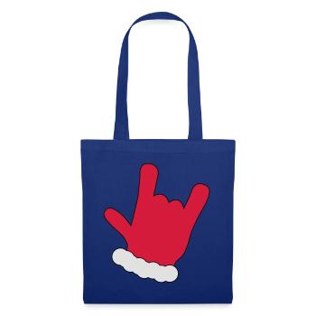 Weihnachten - Stoffbeutel - Royalblau - Vorne
