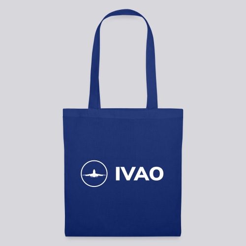 IVAO (Logo Complet Blanc) - Sac en tissu