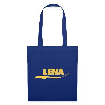 lena - Stoffbeutel - Royalblau - Vorne
