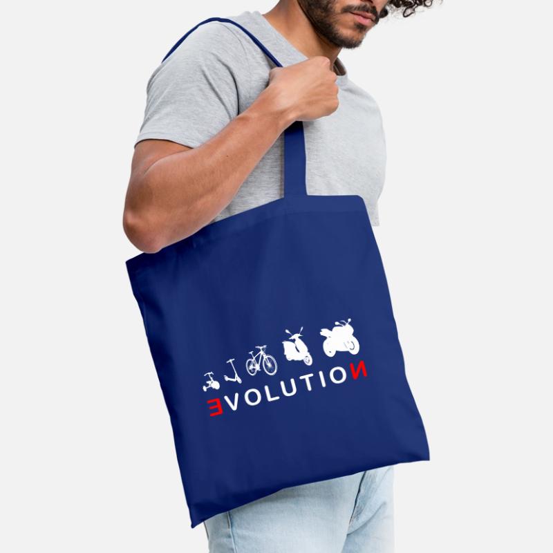 Evolution Biker 4- Evolution d'un motard Sac en tissu